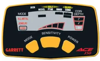 Garrett Ace150 femkereso elektr