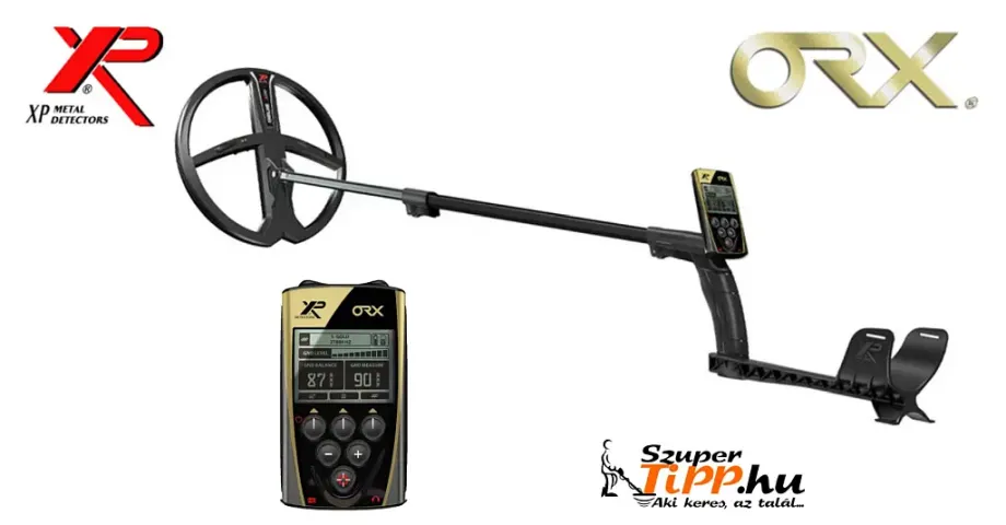 XP ORX fémkereső 28 DD szonda + távvezérlő  